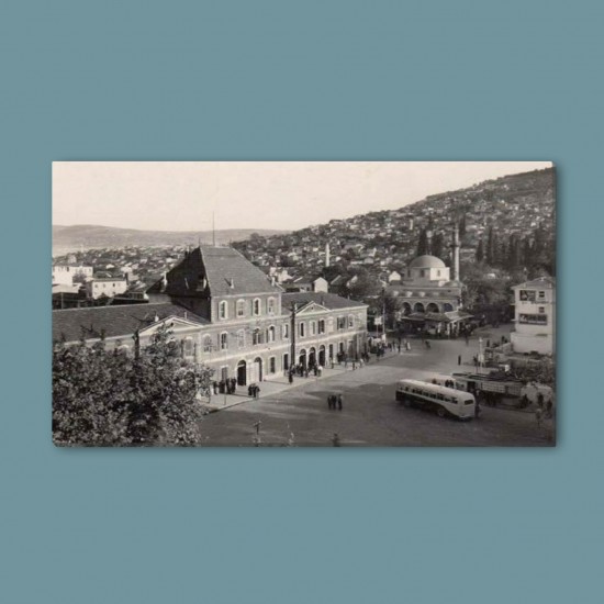 İzmir Basmane Tren Garı 2 | Kanvas Tablo