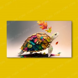 Çiçek Açan Kaplumbağa