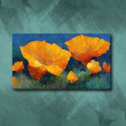 Gelinciklerin rüyası | Kanvas Baskı