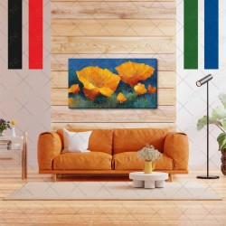 Gelinciklerin rüyası | Kanvas Baskı