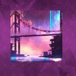 Broken Bogaz Köprü - Kanvas Baskı