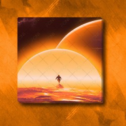 Güneşe koşu - Kanvas Baskı