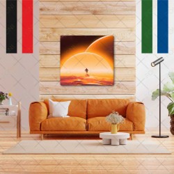 Güneşe koşu - Kanvas Baskı